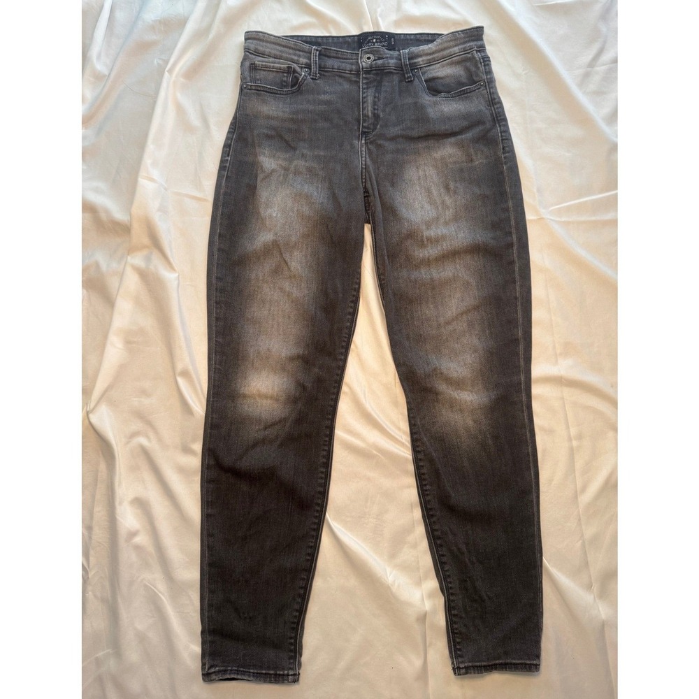 Lucky Brand Ava Skinny Jeans Women 8/29‎ Grey Slim Fit Faded Streetwear